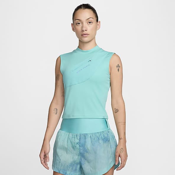 Green nike top womens clearance